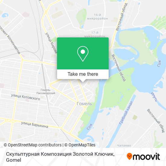 Скульптурная Композиция Золотой Ключик map