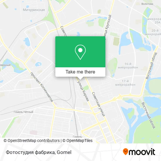 Фотостудия фабрика map