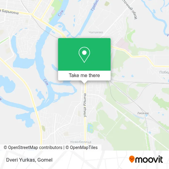 Dveri Yurkas map