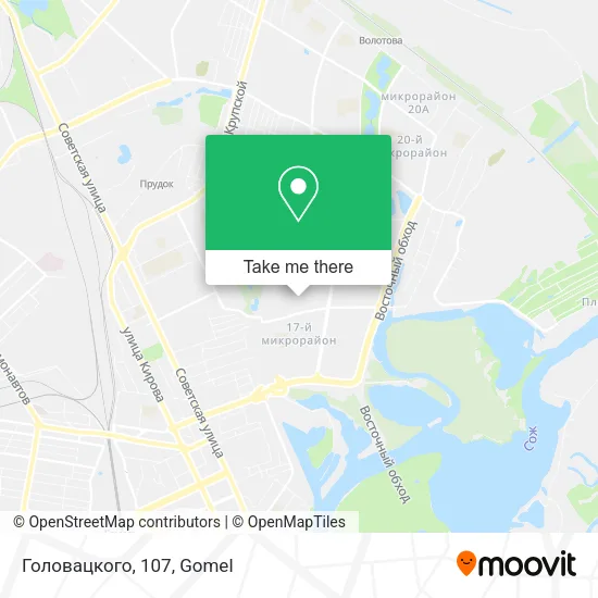 Головацкого, 107 map