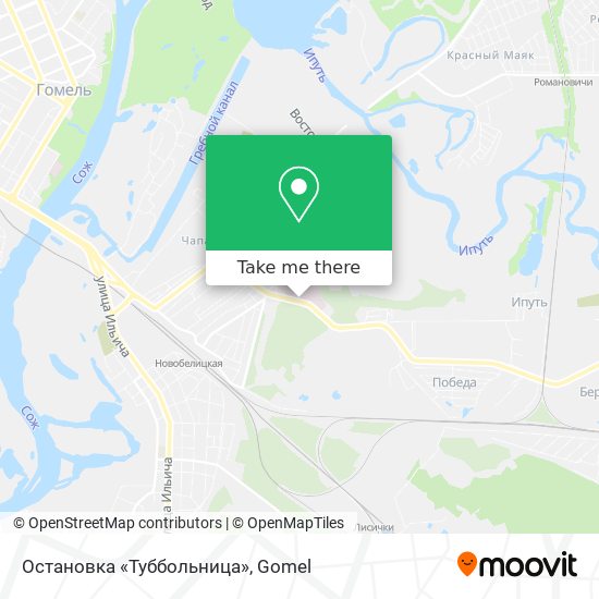 Остановка «Туббольница» map