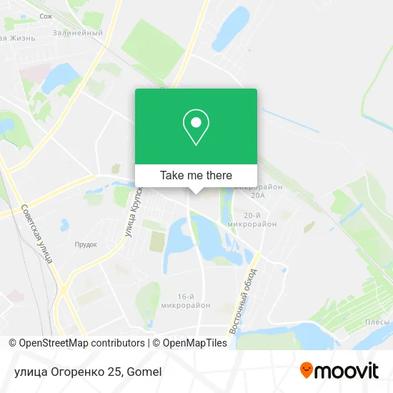 улица Огоренко 25 map