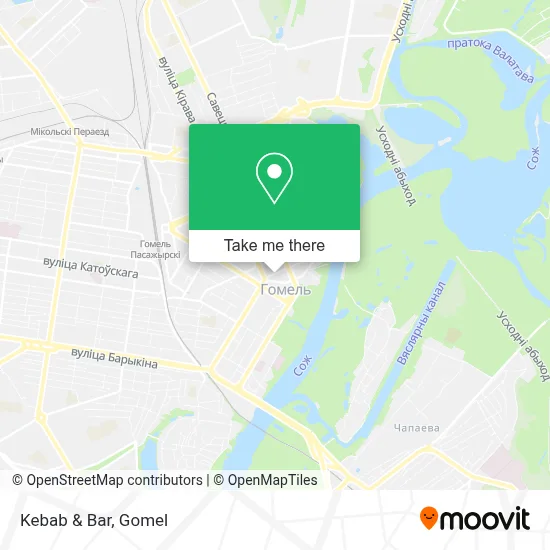 Kebab & Bar map