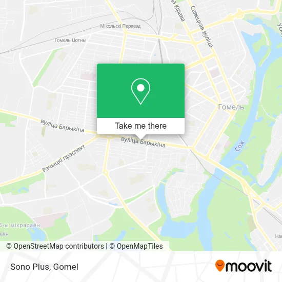 Sono Plus map