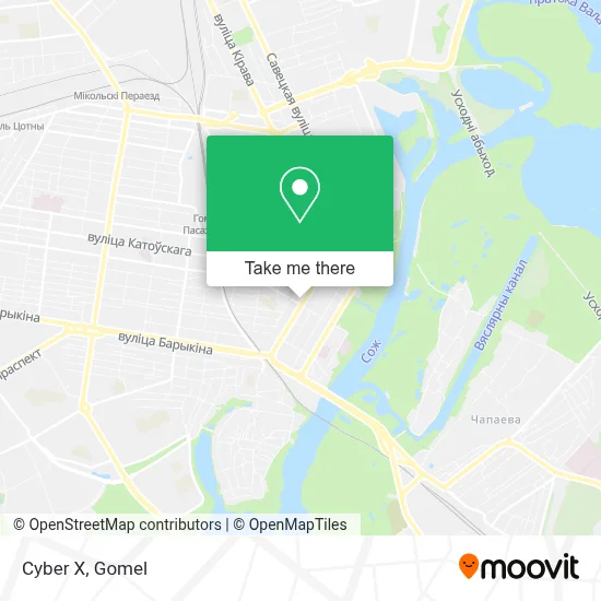 Cyber X map