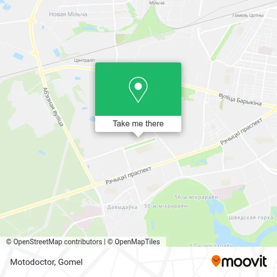 Motodoctor map