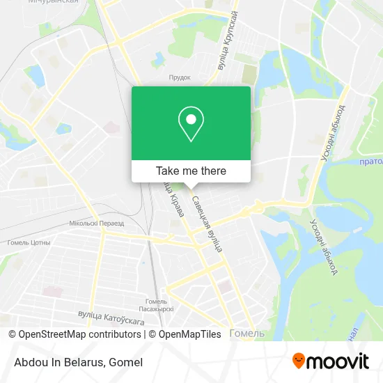 Abdou In Belarus map