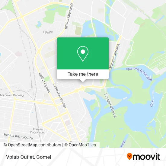 Vplab Outlet map