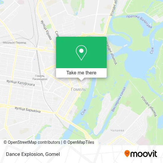 Dance Explosion map