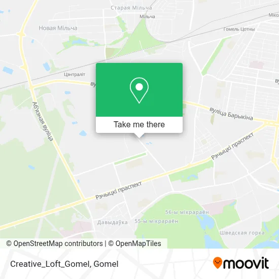 Creative_Loft_Gomel map