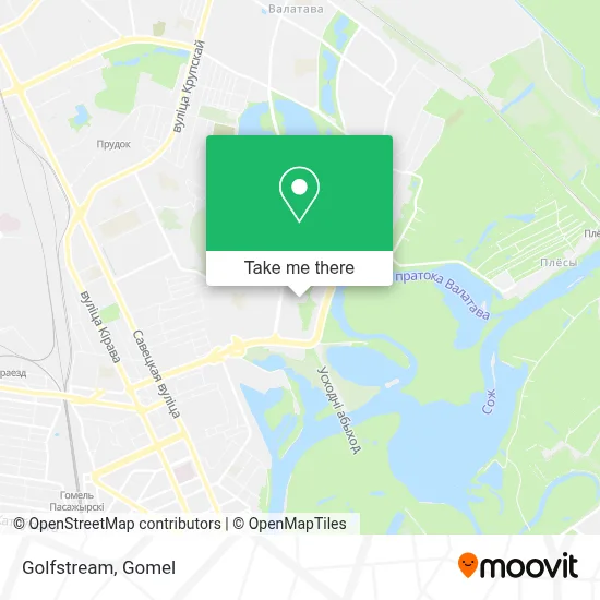 Golfstream map
