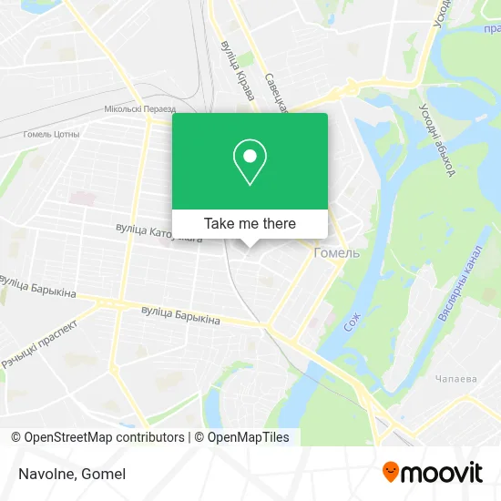 Navolne map