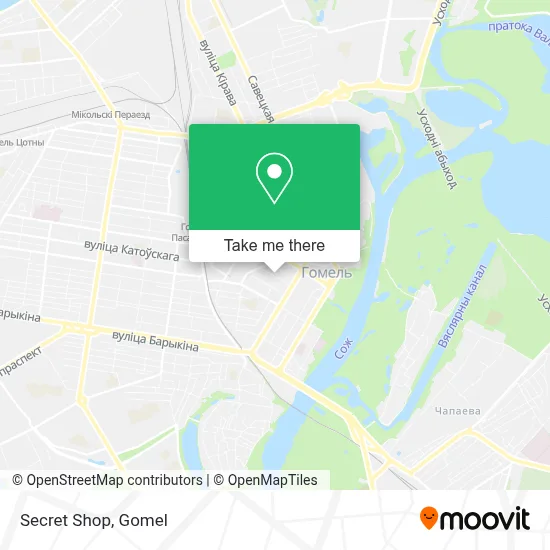 Secret Shop map