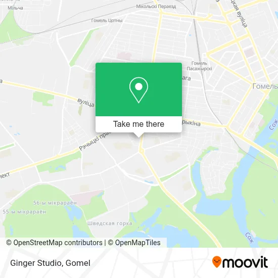 Ginger Studio map