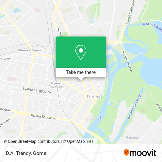 D.A. Trendy map
