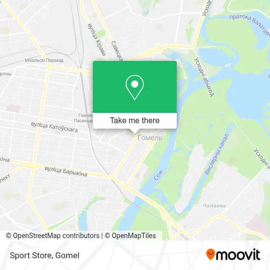 Sport Store map