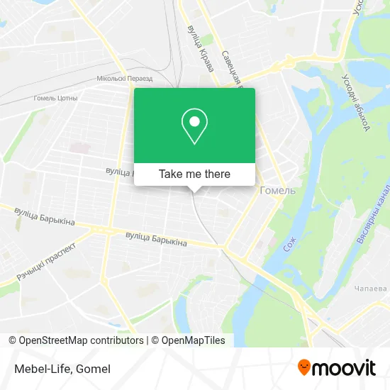 Mebel-Life map