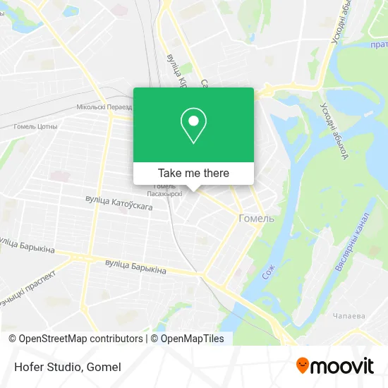 Hofer Studio map