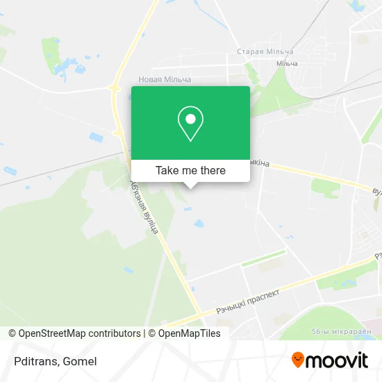 Pditrans map