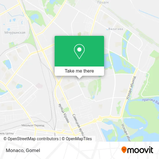 Monaco map
