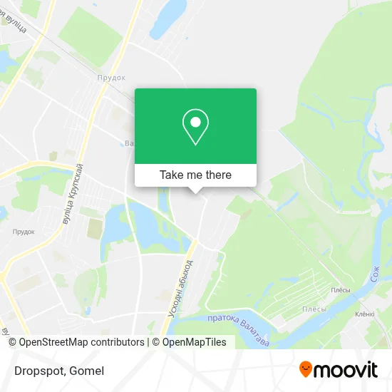 Dropspot map