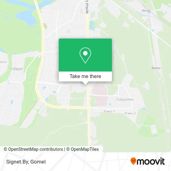 Signet.By map