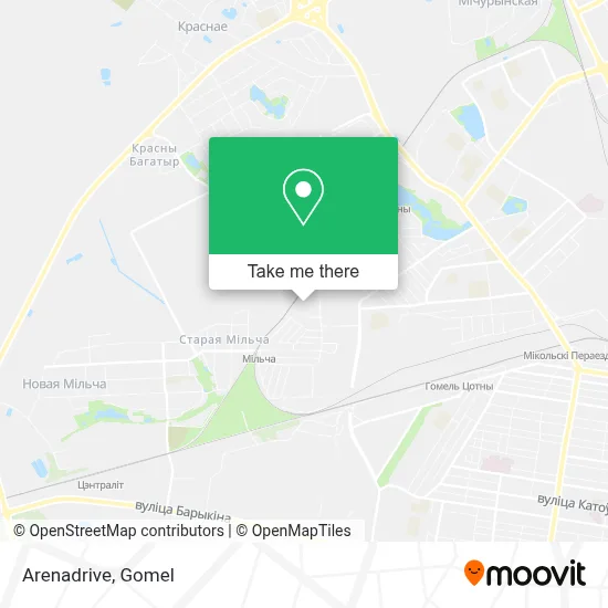 Arenadrive map