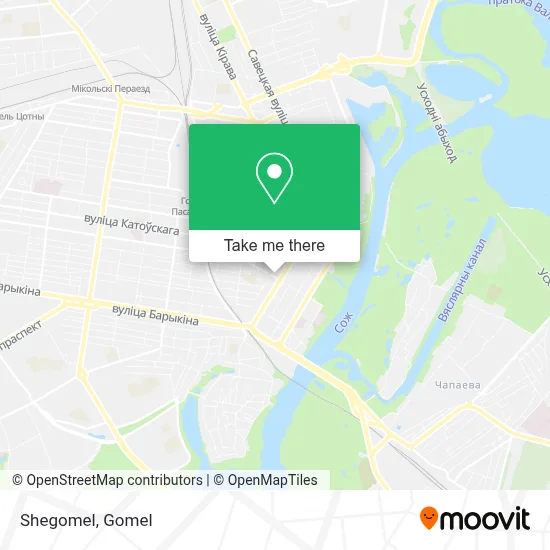 Shegomel map