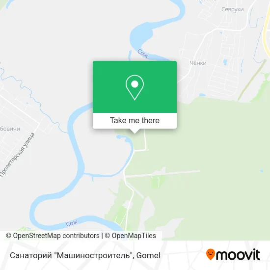 Санаторий "Машиностроитель" map
