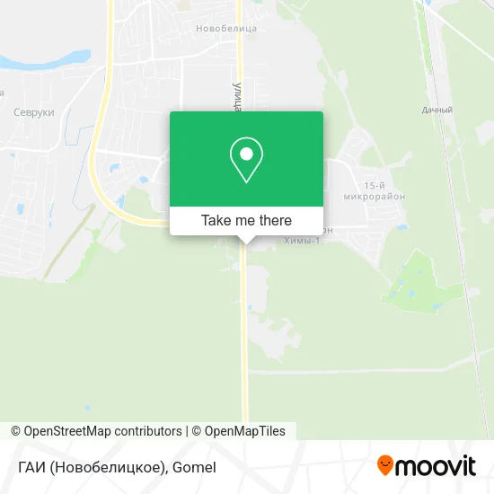 ГАИ (Новобелицкое) map