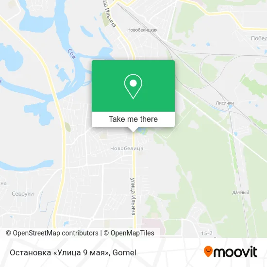 Остановка «Улица 9 мая» map