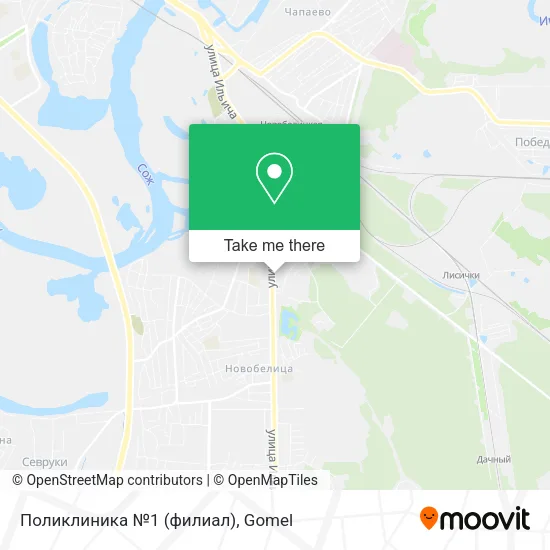 Поликлиника №1 (филиал) map