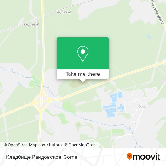 Кладбище Рандовское map