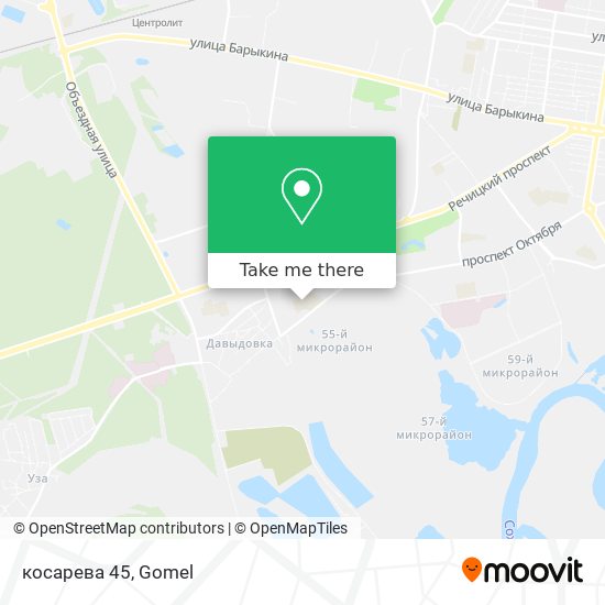 косарева 45 map