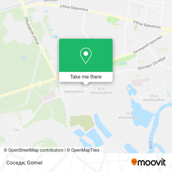 Соседи map