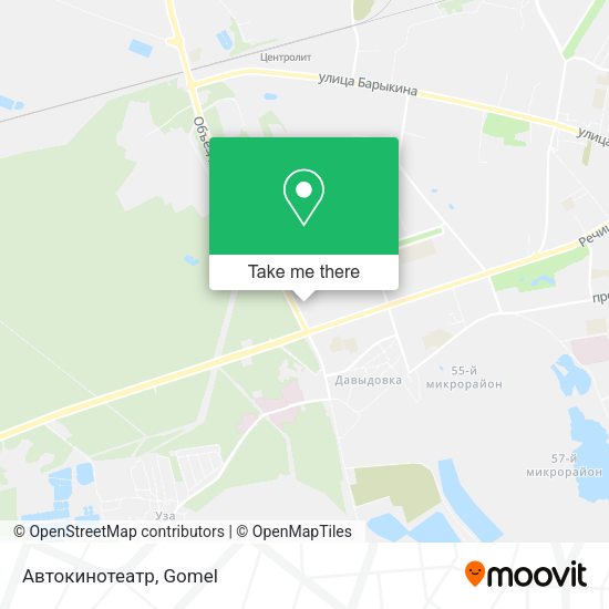 Автокинотеатр map