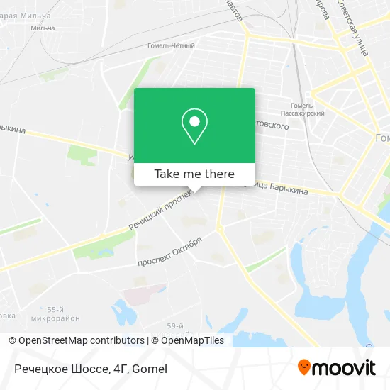 Речецкое Шоссе, 4Г map