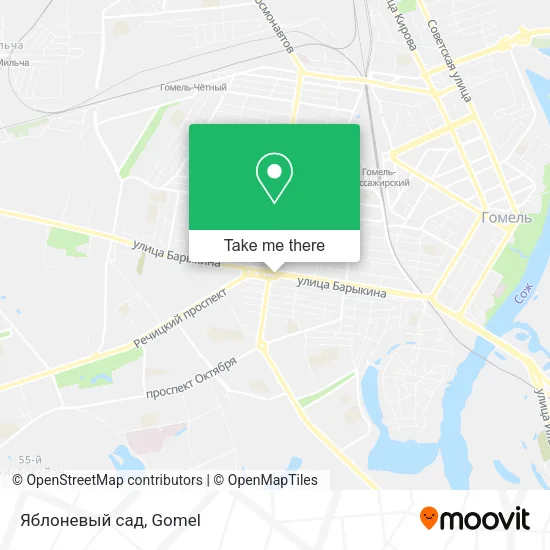 Яблоневый сад map