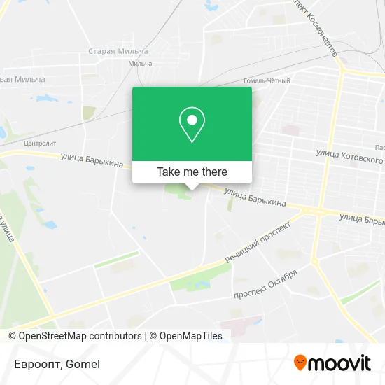 Евроопт map