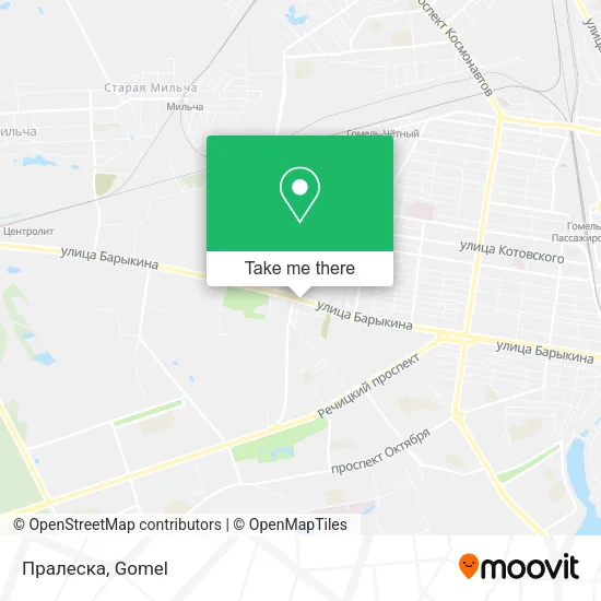 Пралеска map