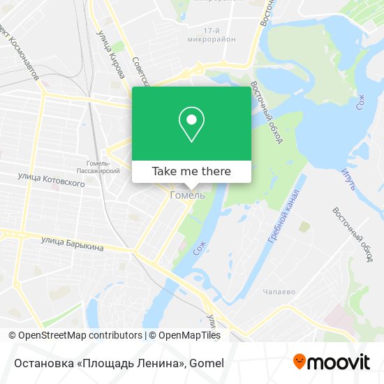 Остановка «Площадь Ленина» map