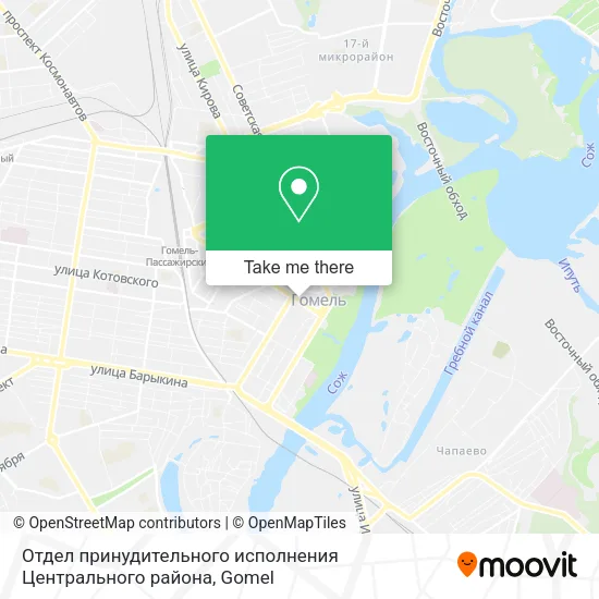 Отдел принудительного исполнения Центрального района map