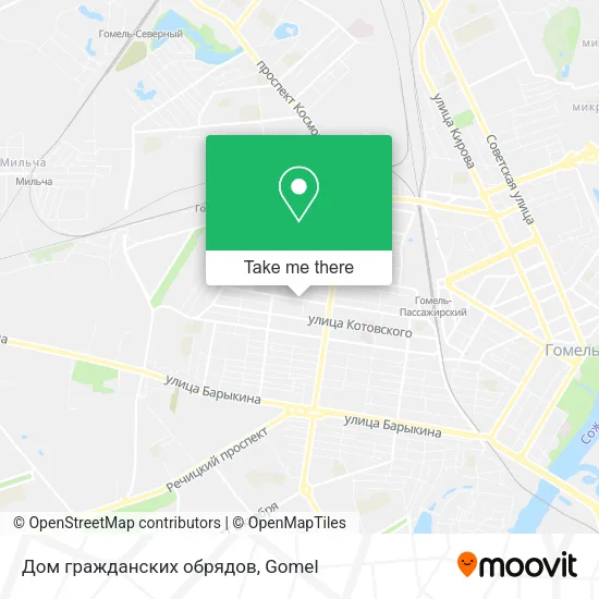 Дом гражданских обрядов map