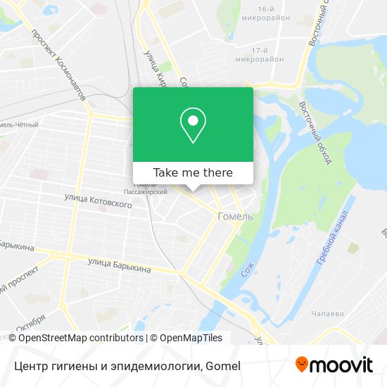 Центр гигиены и эпидемиологии map