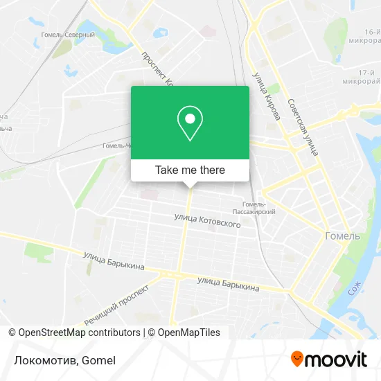 Локомотив map