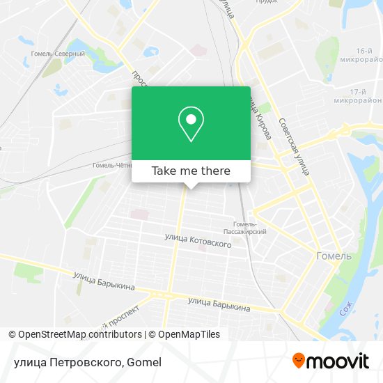 улица Петровского map
