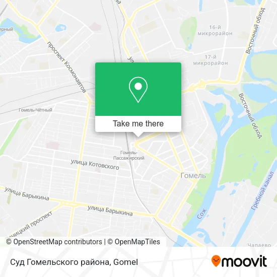 Суд Гомельского района map