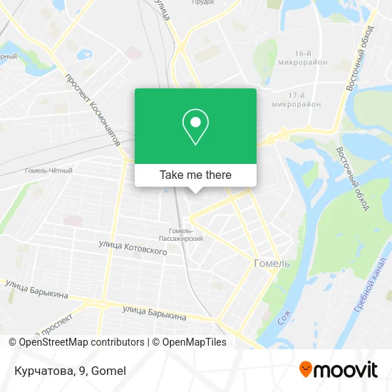 Курчатова, 9 map