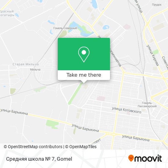 Средняя школа № 7 map