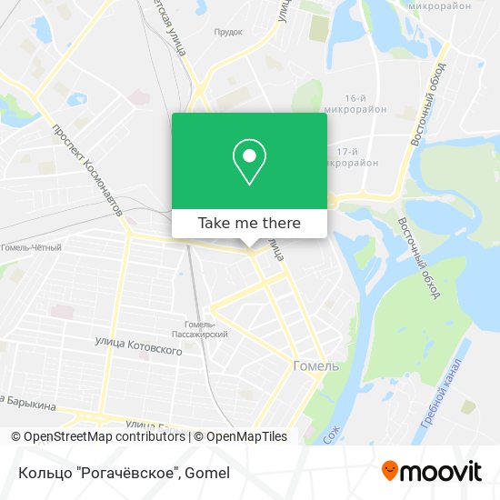 Кольцо "Рогачёвское" map